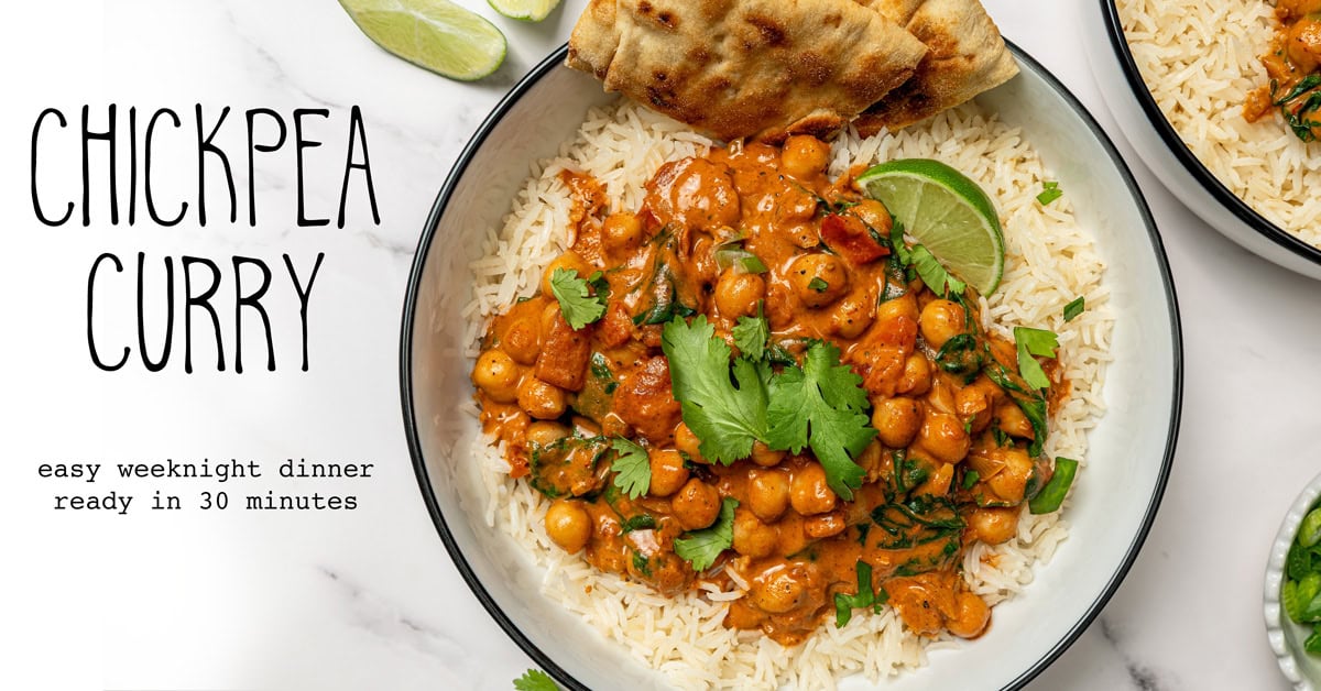 Easy One-Pot Chickpea Curry: Versatile, Vegan & Family-Loved